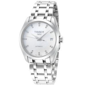 Tissot Damen T-Trend Weiß mother Von Perlmutt Zifferblatt Uhr