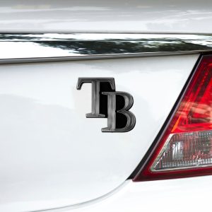 Fanmats Tampa Bay Strahlen geformt Chrom Kunststoff Emblem