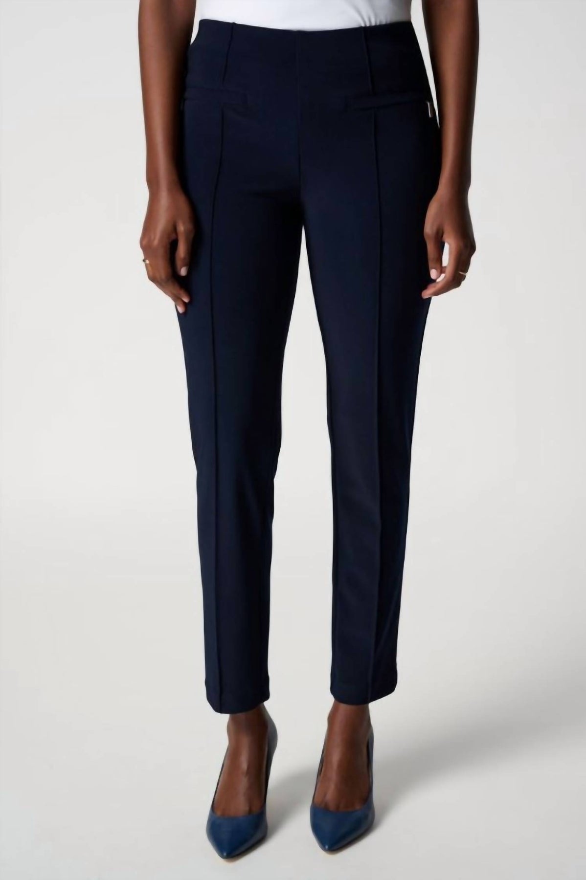 Jacquard-Hose für Damen in Midnight Blau