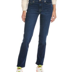 7 Für alle Menschen Indigo Rinse Skinny Leg Jean