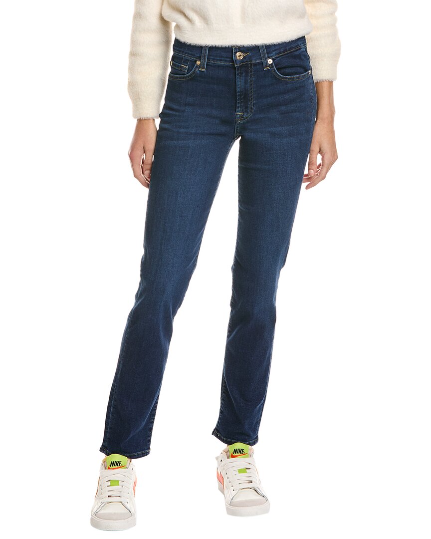 7 Für alle Menschen Indigo Rinse Skinny Leg Jean