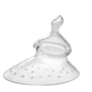 Haakaa Still-Brustwarzenschutz aus Silikon mit kieferorthopädischer Brustwarze, 1 PK