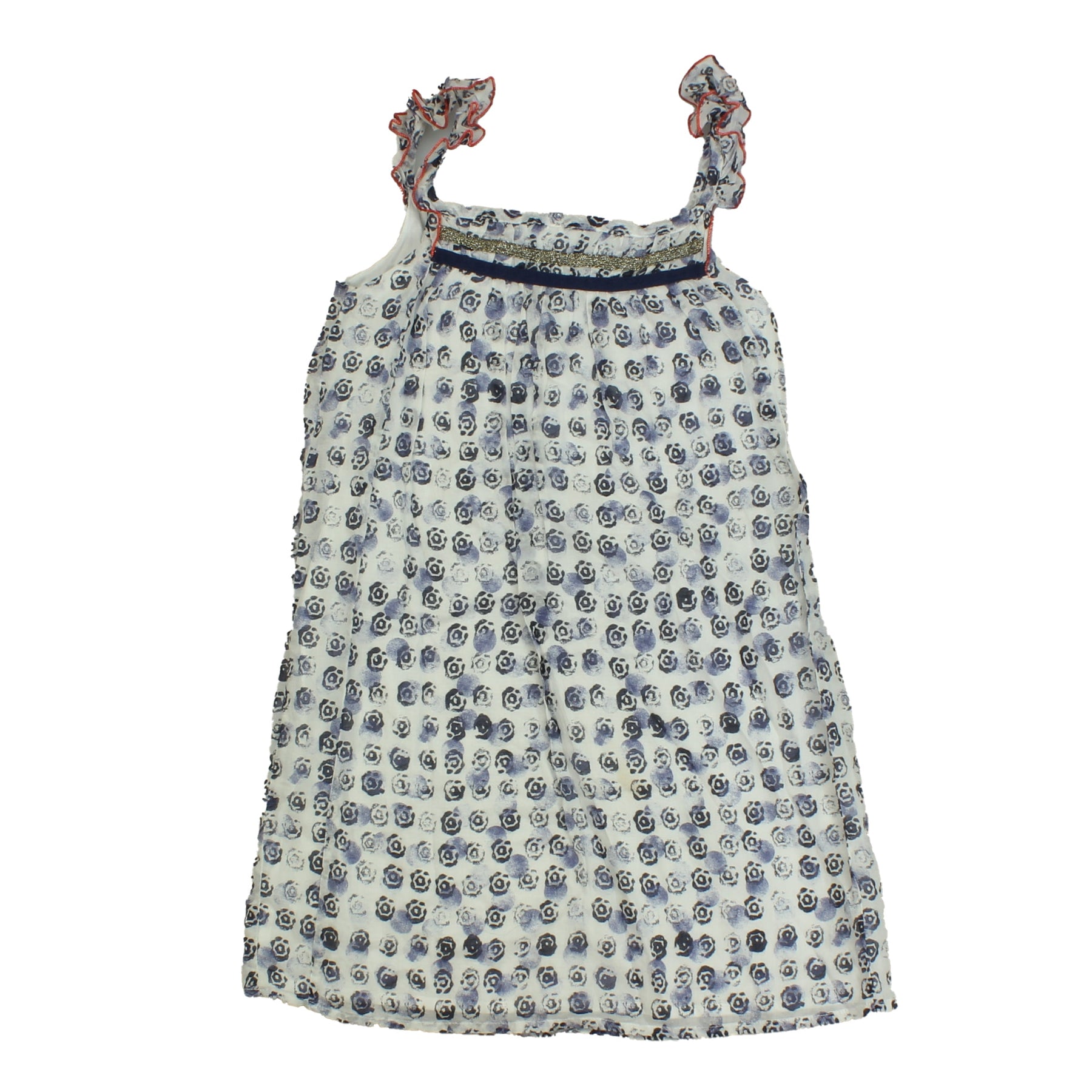 Meine Ikks Mädchen Weiß – Blaues Kleid