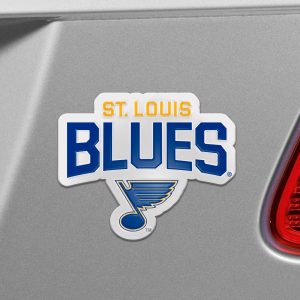Fanmats st. louis blues schweres Aluminium geprägte Farbe Emblem