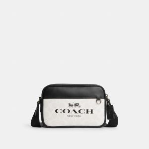Coach outlet graham crossbody in signatur canvas