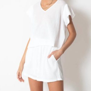 Alorian Top in Weiß
