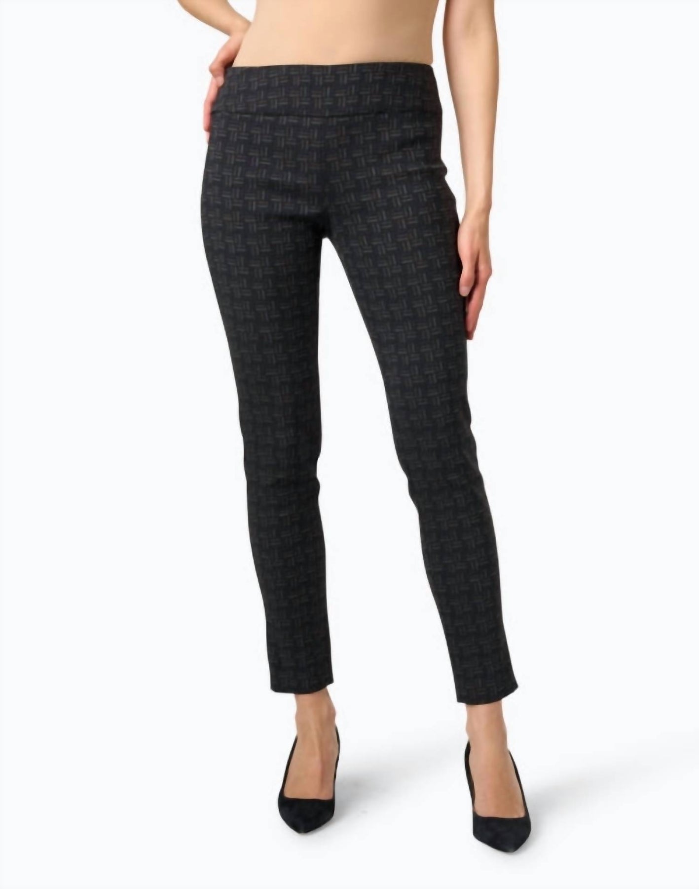Logomania Pull On Knöchel Hose in Schwarz
