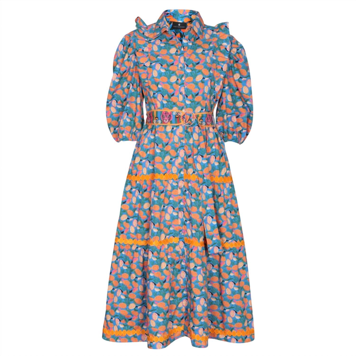 Natalie Kleid für Damen in Blau