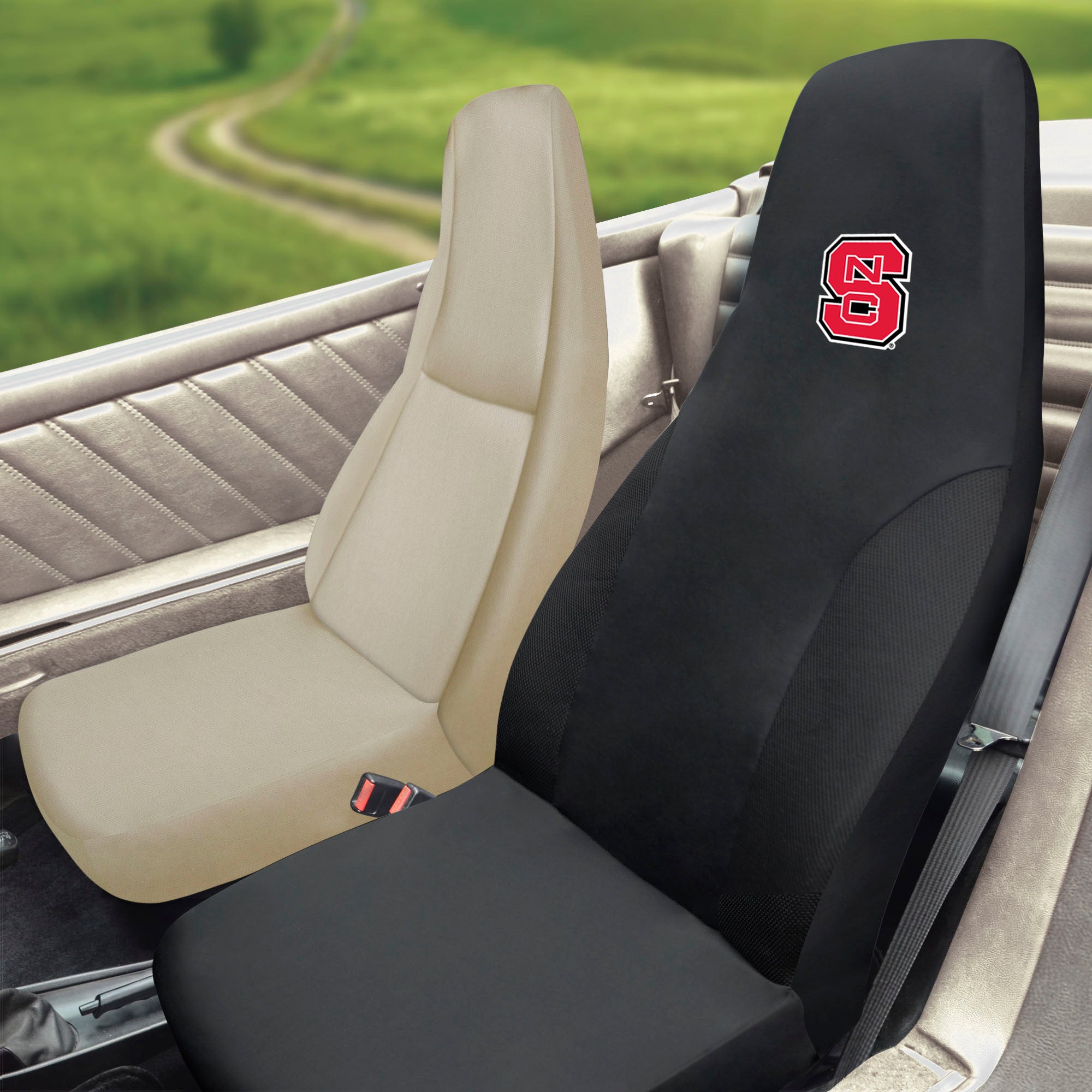 Fanmats NC State Wolfpack Gestickter Sitzbezug