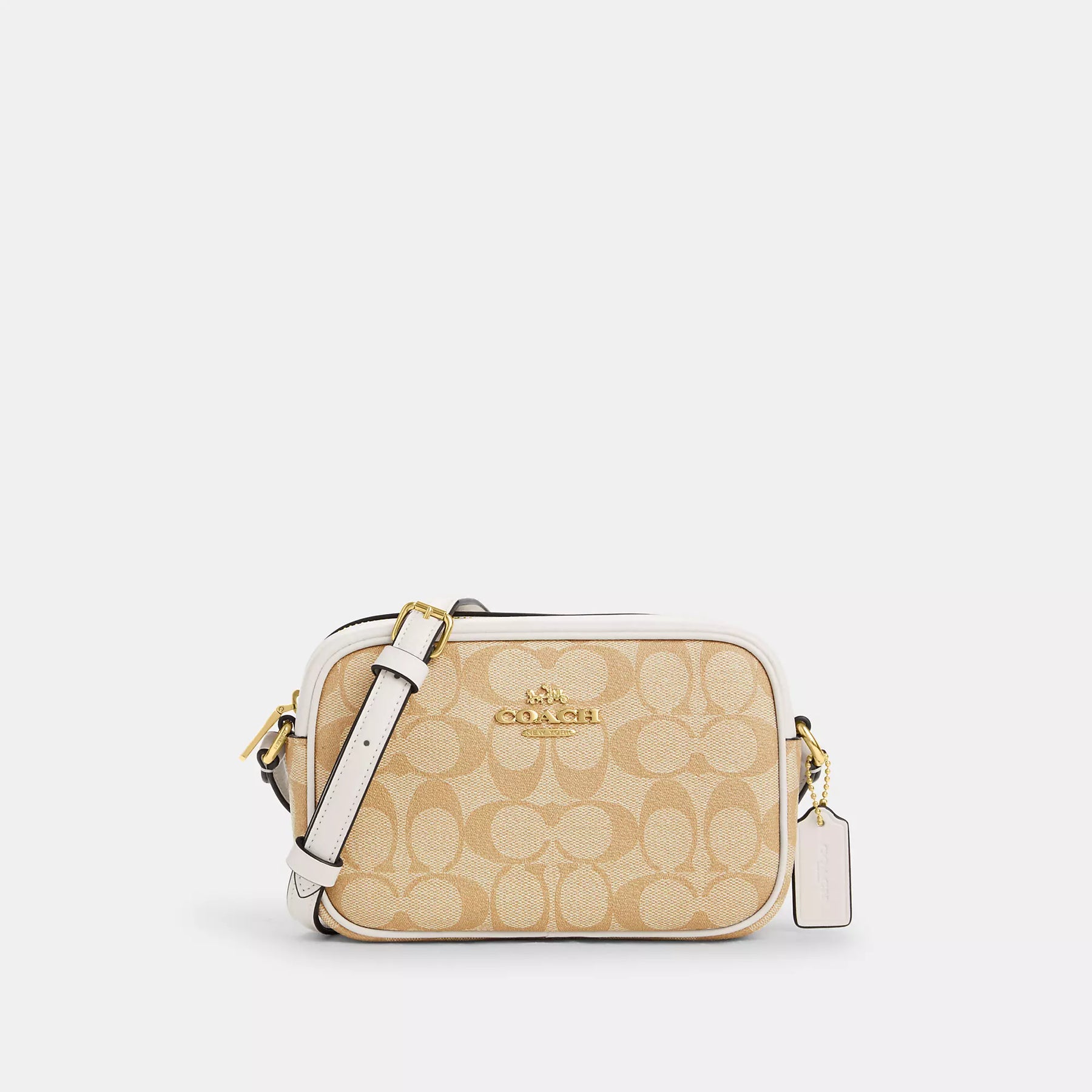 Coach Outlet Mini Jamie Kameratasche in Signature Canvas