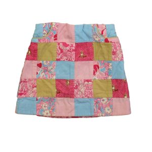 Lilly Pulitzer Mädchen rosa-blaue Eulen Rock 7805830692924