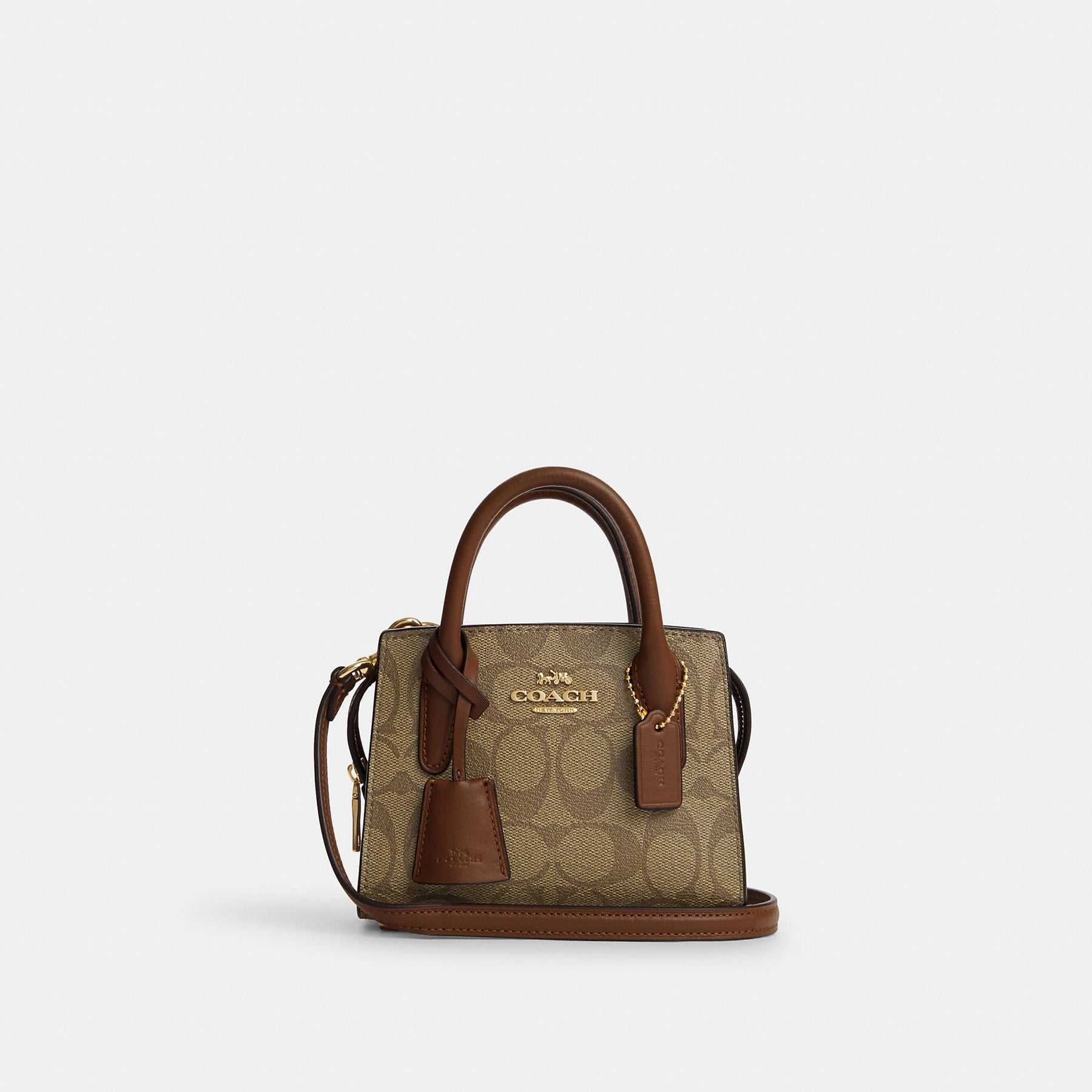 Coach Outlet Andrea Mini Carryall In Signature-Leinwand