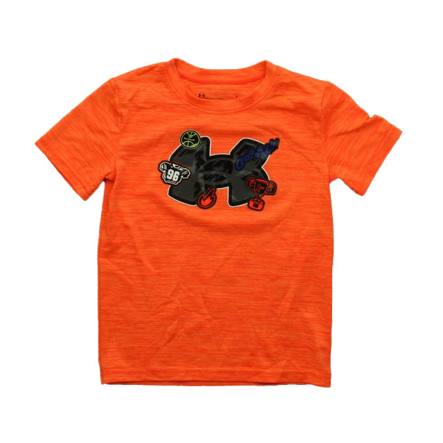 Under Armour Jungen Orange Athletic Top