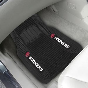 Fanmats oklahoma früher 2 Stück Deluxe Auto Matte Set