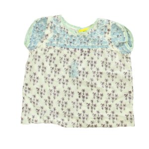 Roberta Roller Rabbit Mädchen weiß-violett-blaue Bluse 7805822566460