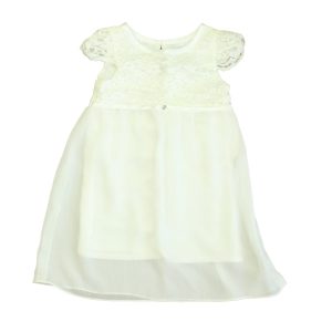 SEIDENWEISS Mädchen Elfenbein Kleid