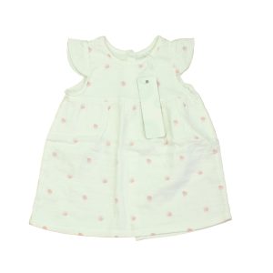 Aden + Anais Mädchen Weiß – Rosa Kleid
