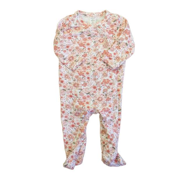 Nordstrom Mädchen Rosa mit Blumenmuster Langarm-Outfit