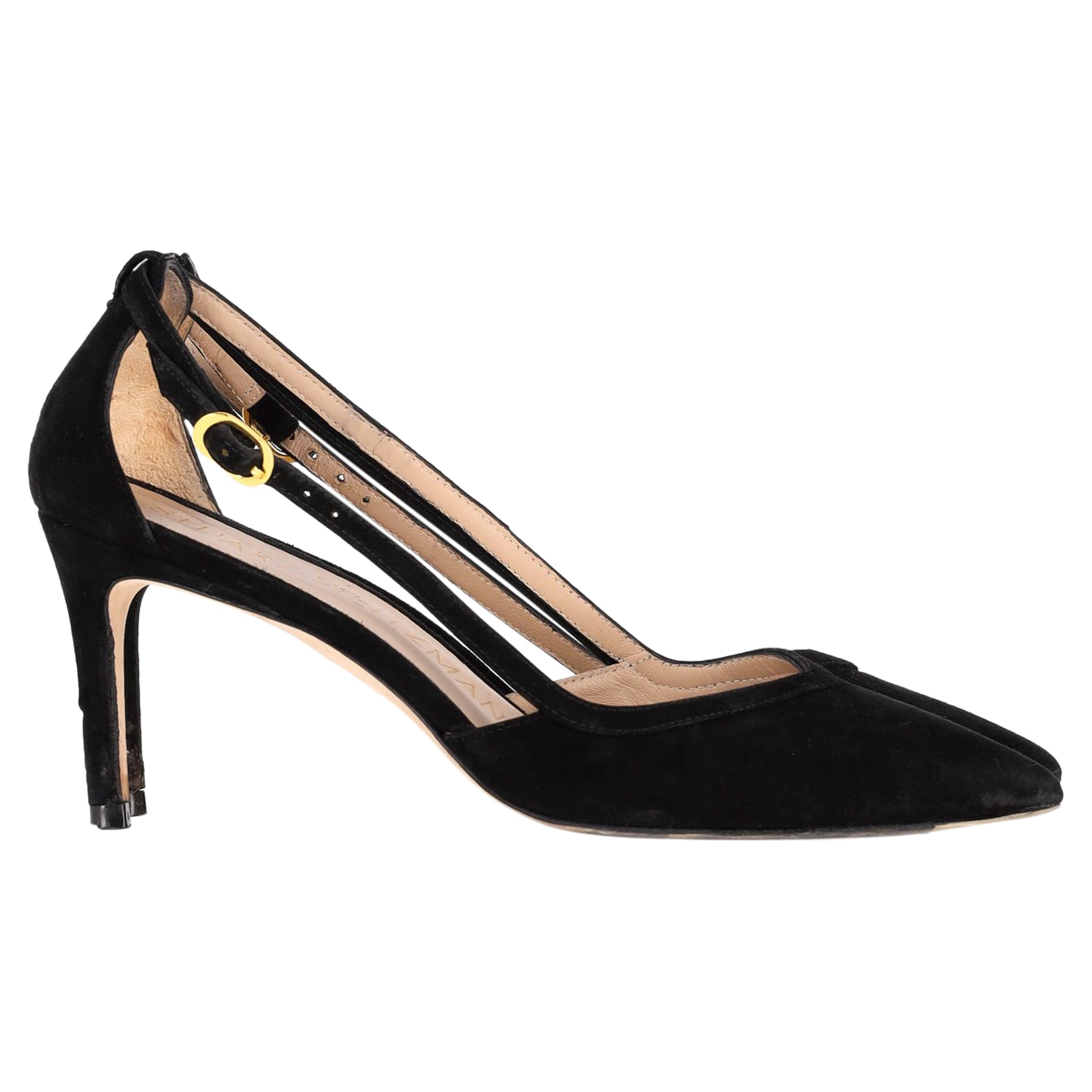 Stuart Weitzman Anny Ausschnitt Pumps in Schwarz