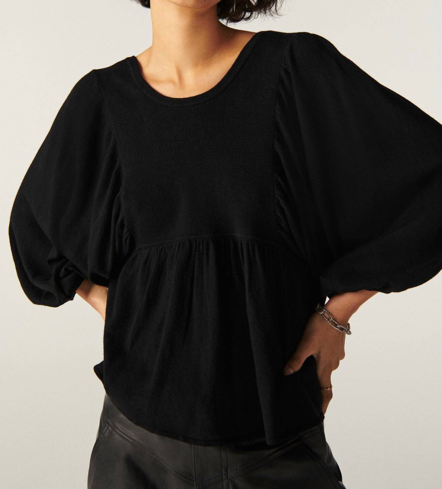 Hamza Pullover in Schwarz
