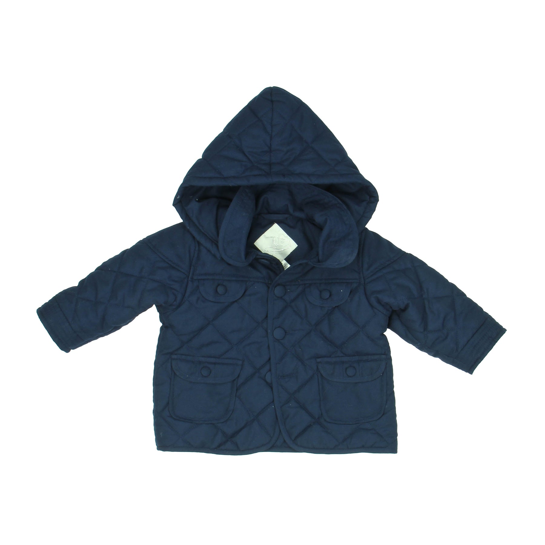 Dani – England Jungen Dunkelblau Wintermantel