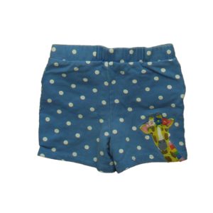 Boden Mädchen blau polka dots-giraffe shorts 7805836361788