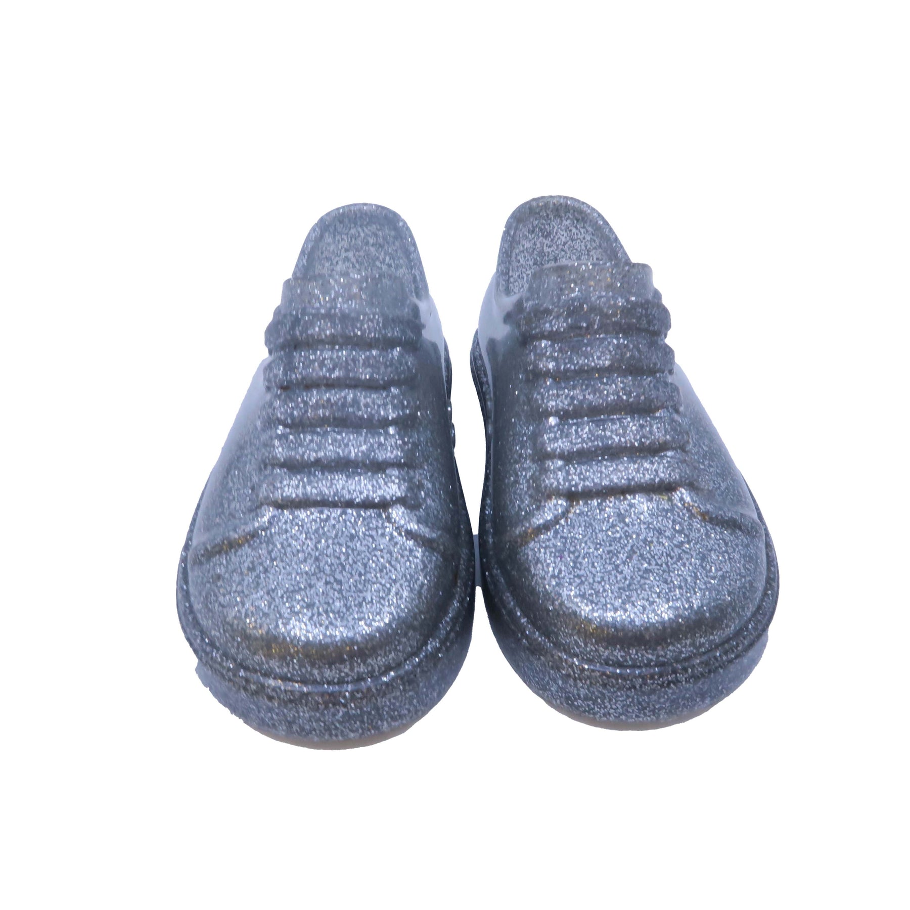 Mini Melissa Mädchen Silber Schuhe