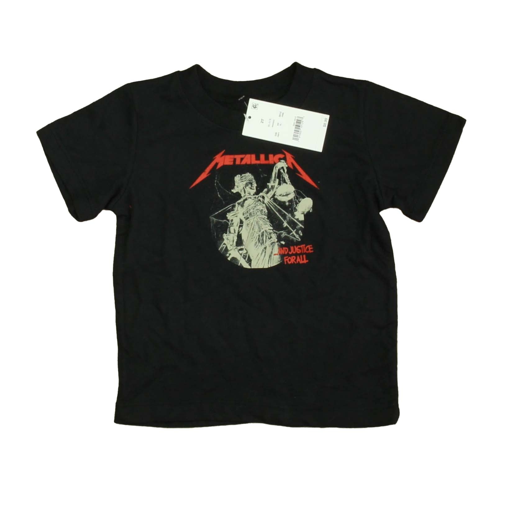 Schwarzes T-Shirt von Metallica