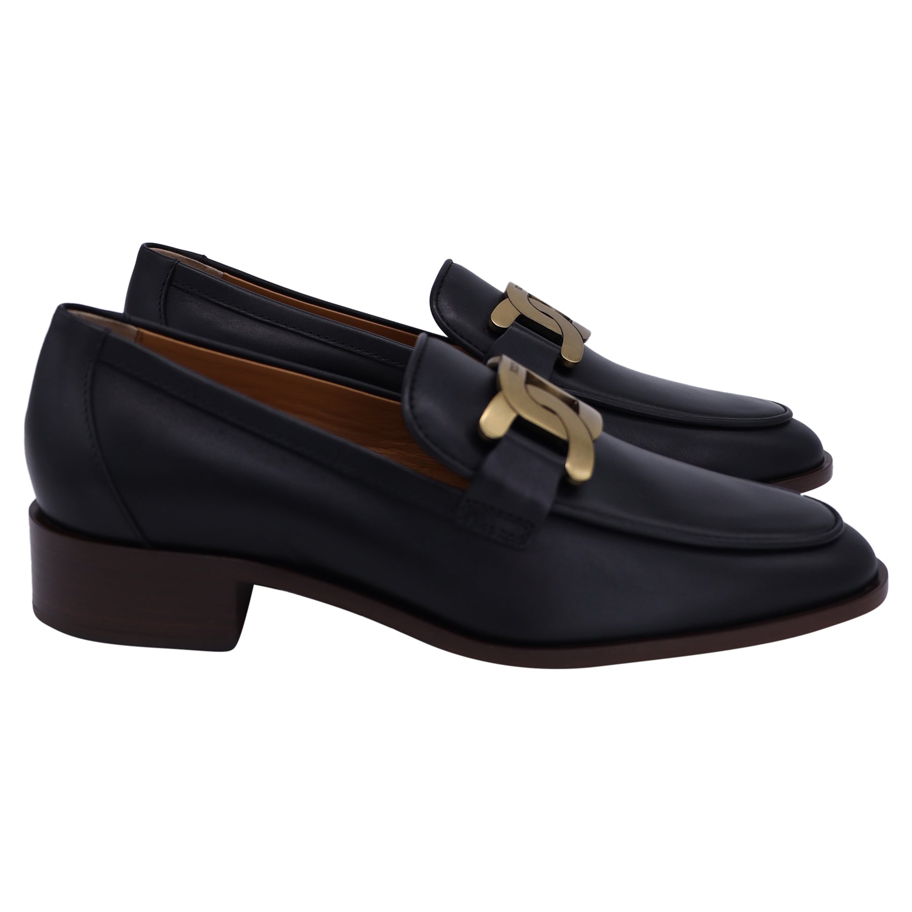 Tod's Schnürsenkel aus schwarzem Leder