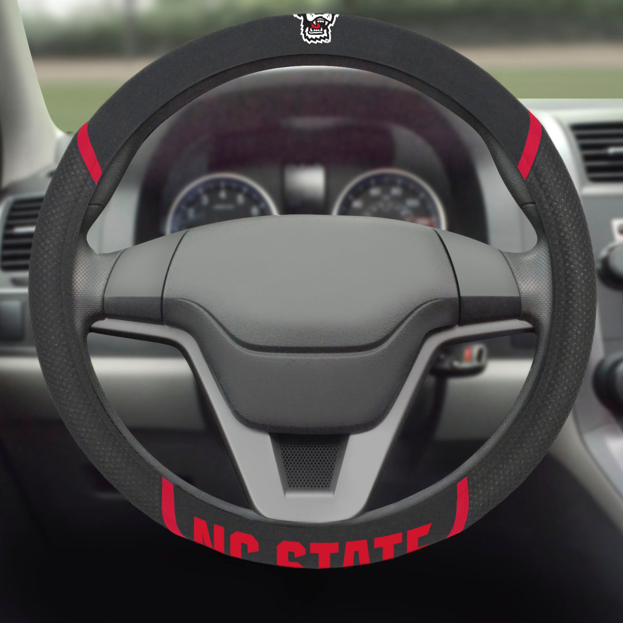 Fanmats NC State Wolfpack gestickte Lenkradabdeckung