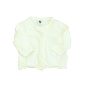 Janie and Jack Mädchen Elfenbein Strickjacke 7805831446588