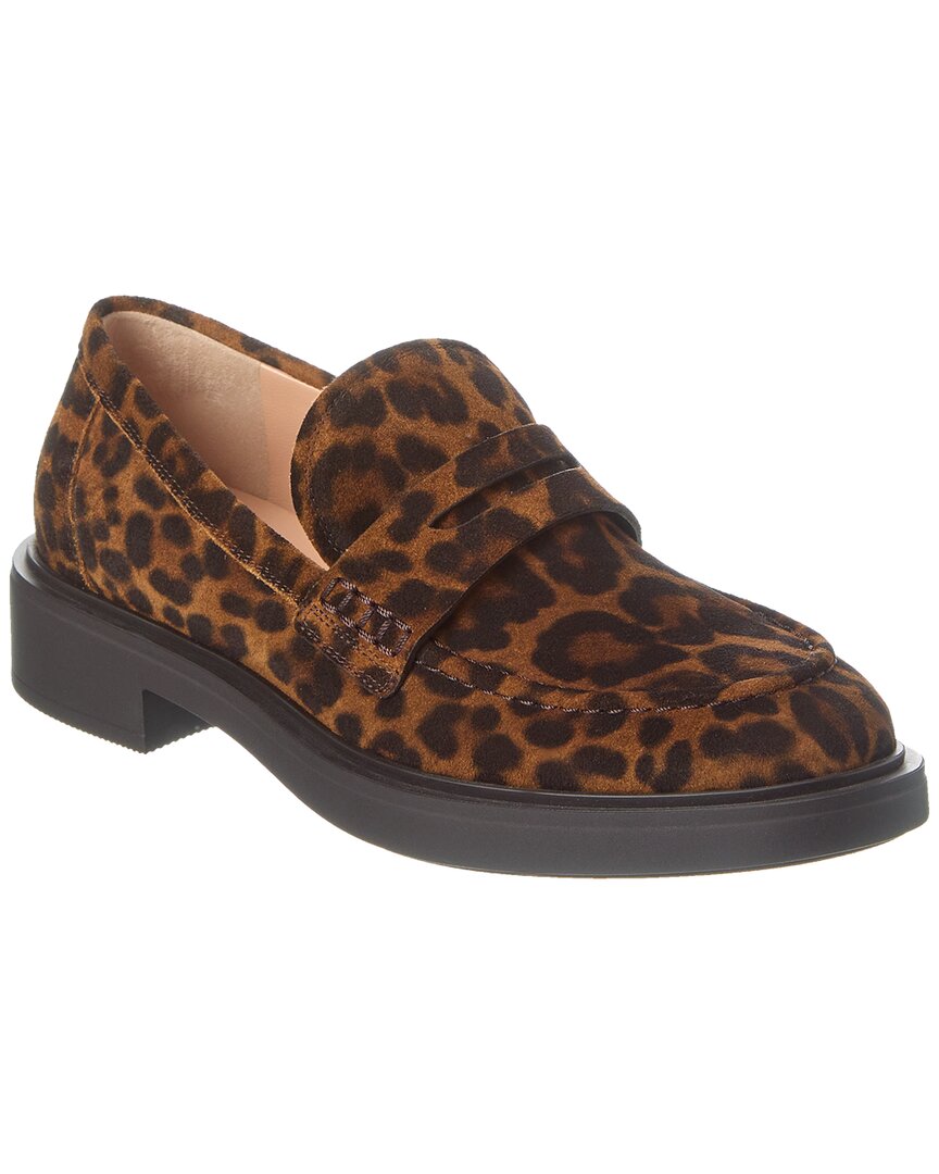 Gianvito Rossi Harris Wildleder Loafer