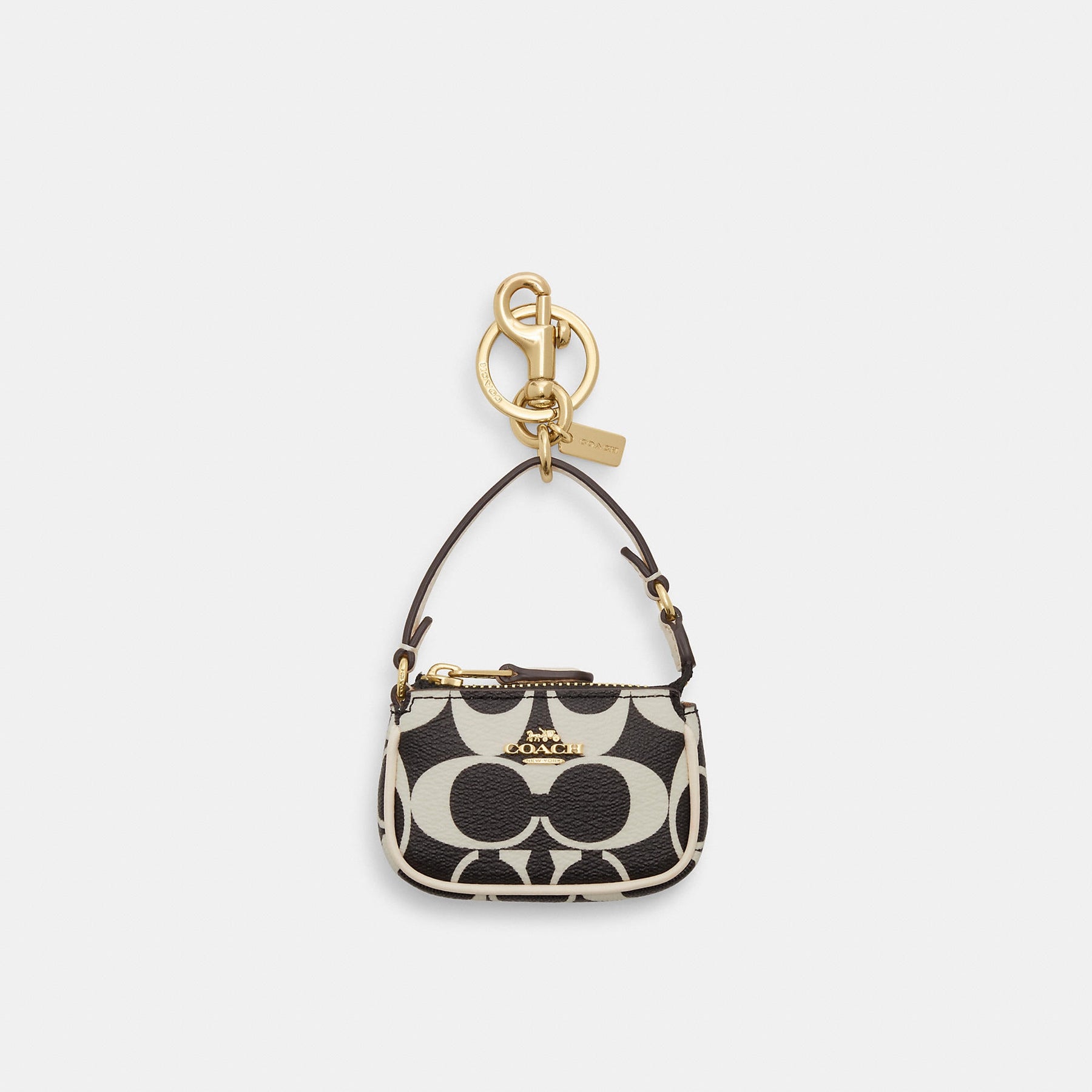 Coach Outlet Mini Nolita Tasche Charm In Signature Canvas