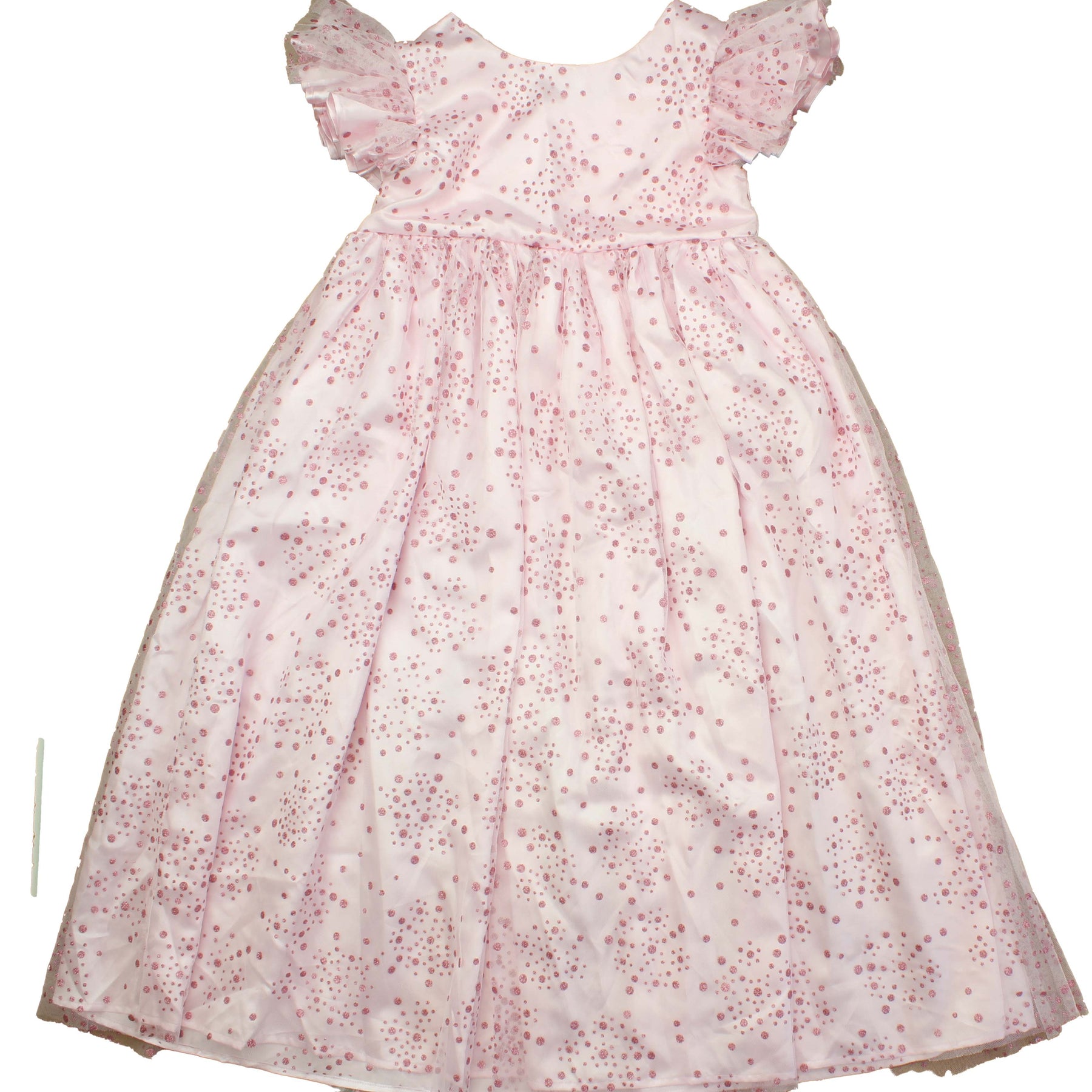 Jacadi Mädchen Rosa – Dots Kleid für besondere Anlässe
