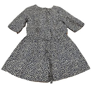 Jacadi Mädchen blau-weißes Kleid 7805836656700