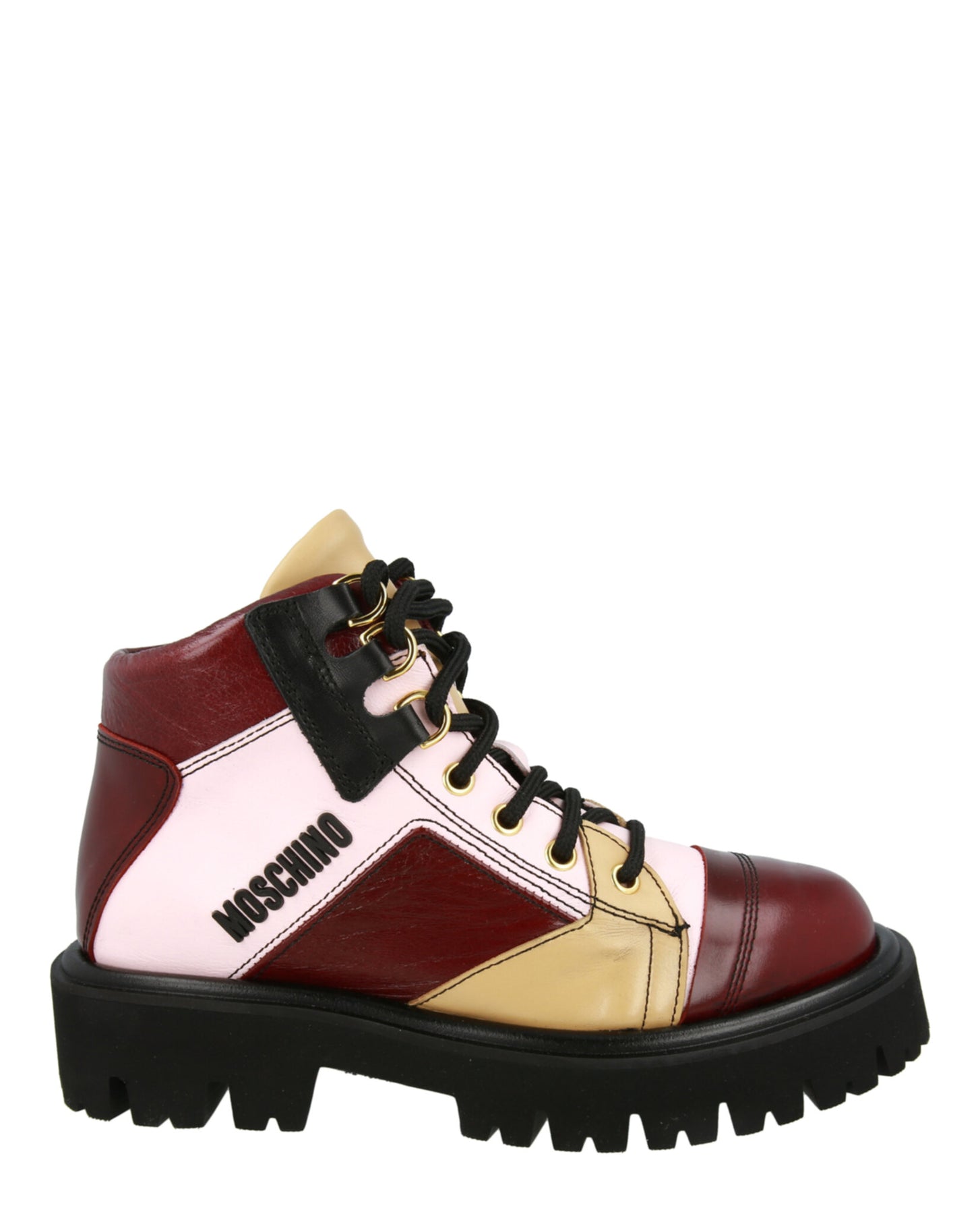 Colorblock Stiefeletten