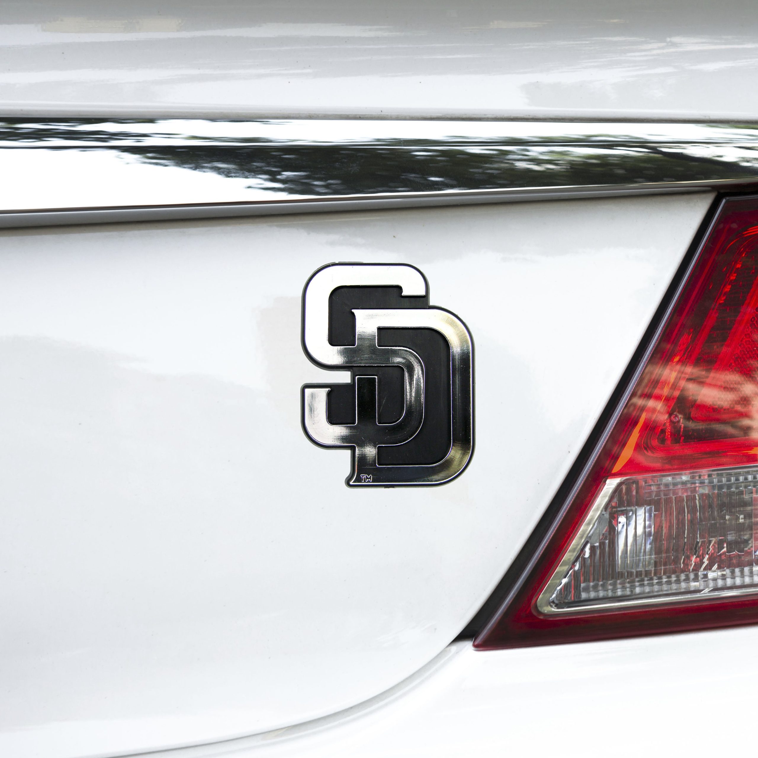 Fanmats San Diego Padres geformt Chrom Kunststoff Emblem
