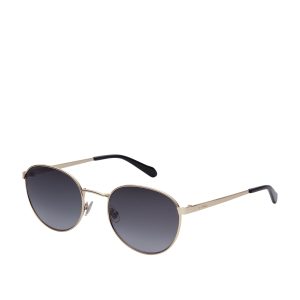 Fossil Damen winnie rund Sonnenbrille 7231263866940