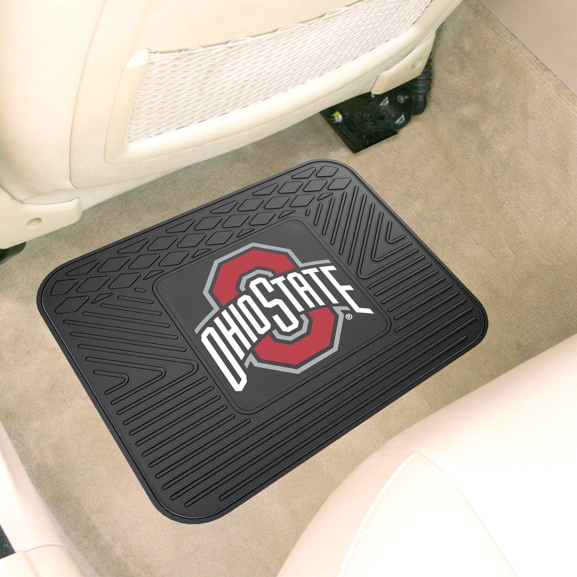Fanmats Ohio State Buckeyes Rücksitz Auto Utility Matte - 14 "x 17"