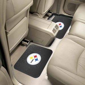 Fanmats Pittsburgh Stahler Rücksitz Auto Gebrauchsmatten – 2 Stück Set