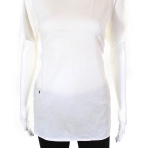 Cool TM Damen Baumwolle Rundhalsausschnitt ärgerlich Vintage T-Shirt weiß 7833280544828