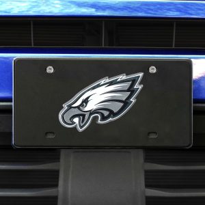Fanmats Philadelphia Eagles 3D schwarzes Kennzeichen