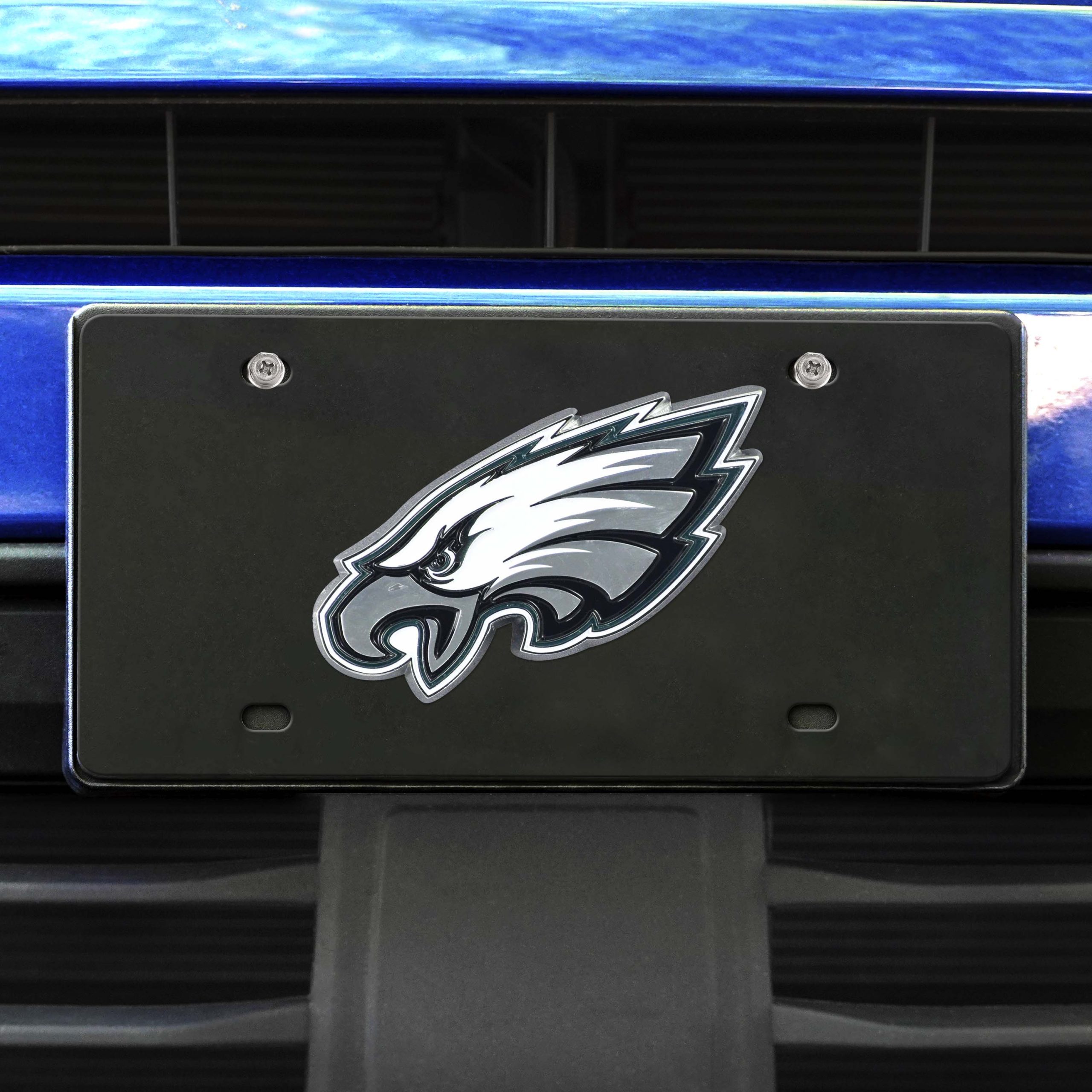 Fanmats Philadelphia Eagles 3D schwarz Nummernschild