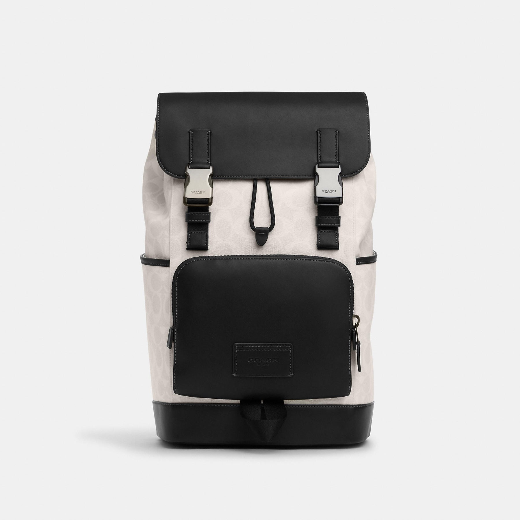 Coach Outlet Track Rucksack im Colorblock Signature Canvas