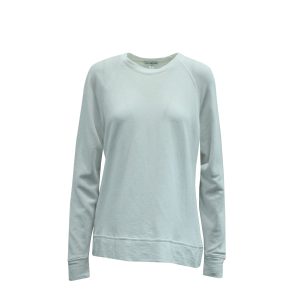 James Perse Classic Sweatshirt aus weißer Baumwolle 7833187254332