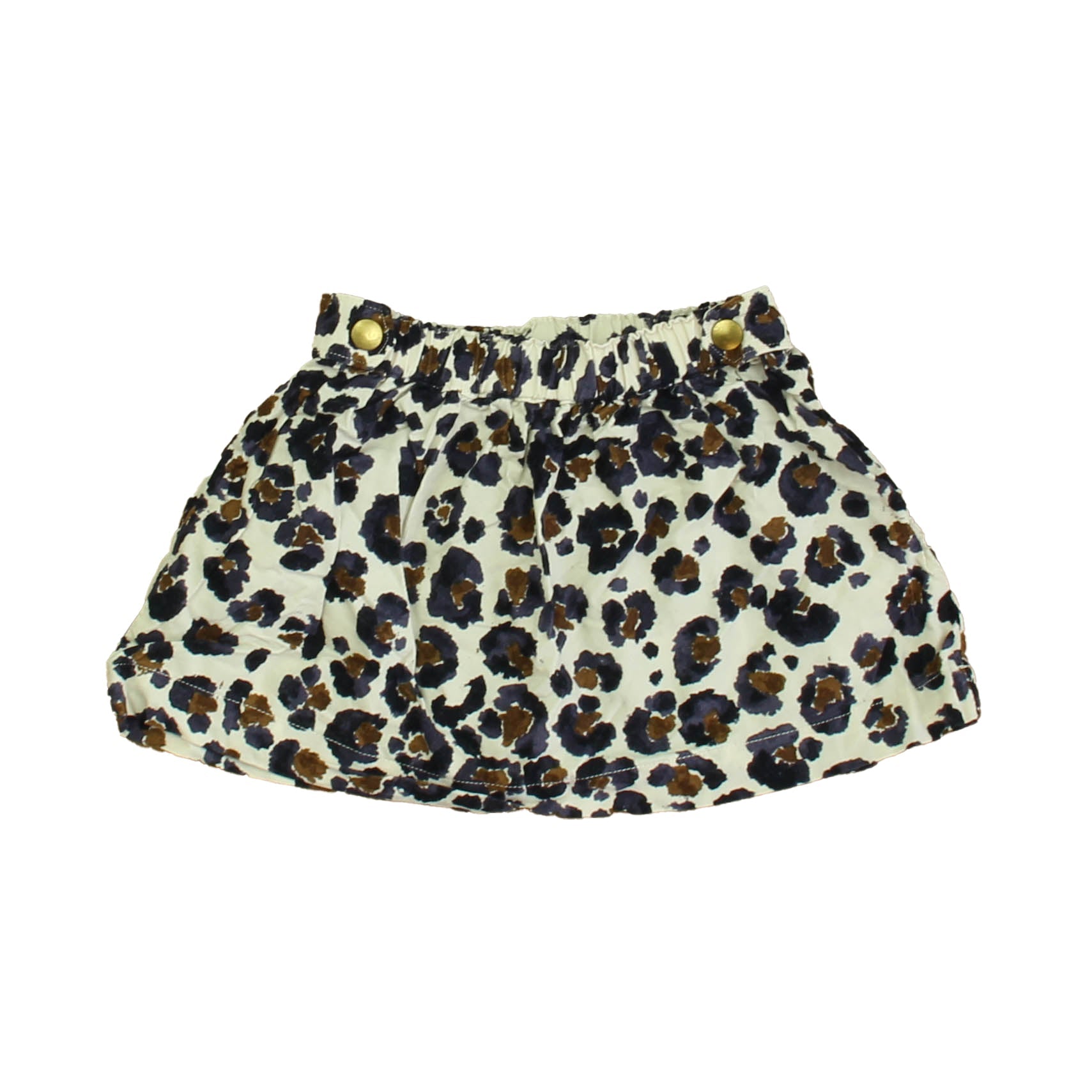 Crewcuts Mädchen Elfenbein – Dunkelblau – Brauner Rock