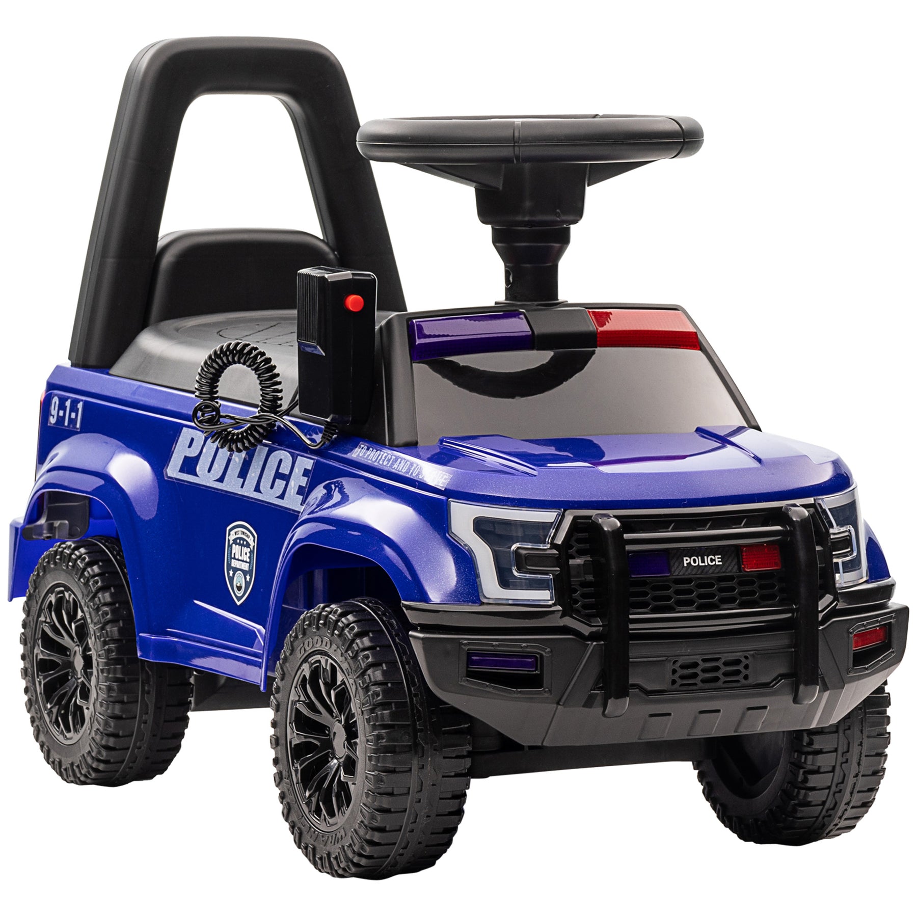 Streamdale Kinder Push Ride On Car mit funktionierendem PA-System und Horn