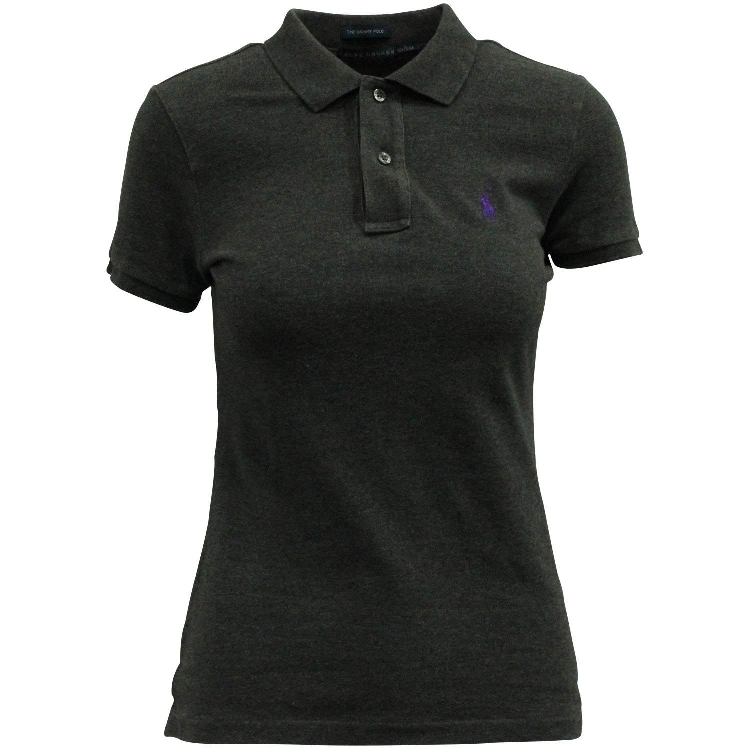 Ralph Lauren Poloshirt aus grauer Baumwolle