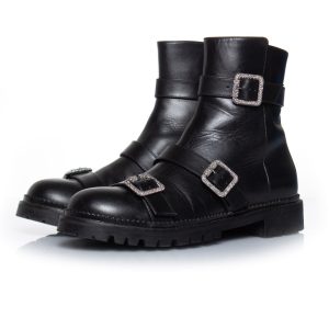 Hank flat jewel buckle Stiefeletten 7833196527676