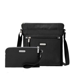 Baggallini Go Bagg Umhängetasche mit RFID-Armband